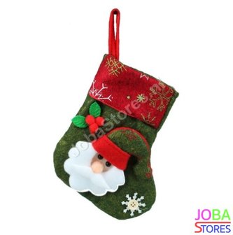 Set Kerst Sokken (4 stuks) 10x16x12cm