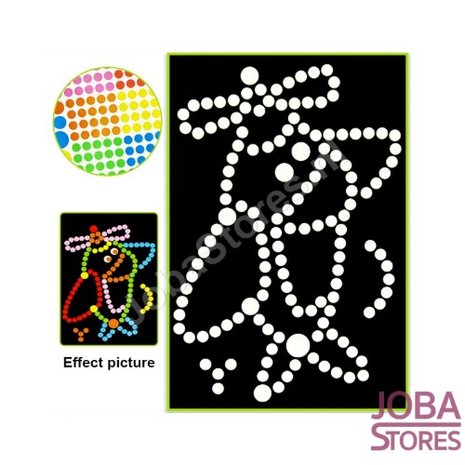 Sticker Fun Sticker Set Dots (6 Stück)