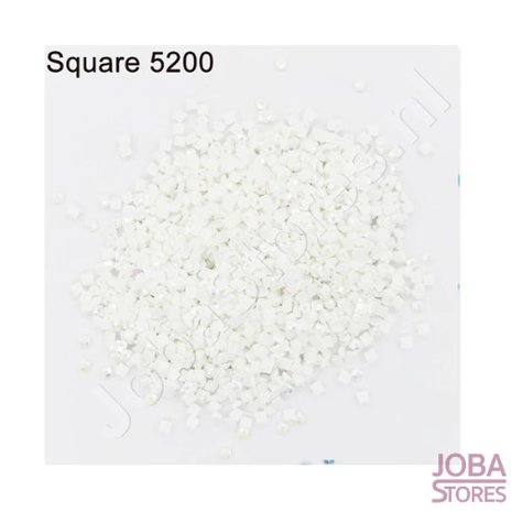 Diamond Painting Spezialsteine ​​Square 5200 (20 Gramm / + - 2500 Stück)