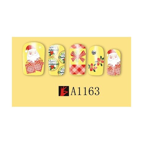 Nagelsticker Set Weihnachten 02 (12 Blatt)