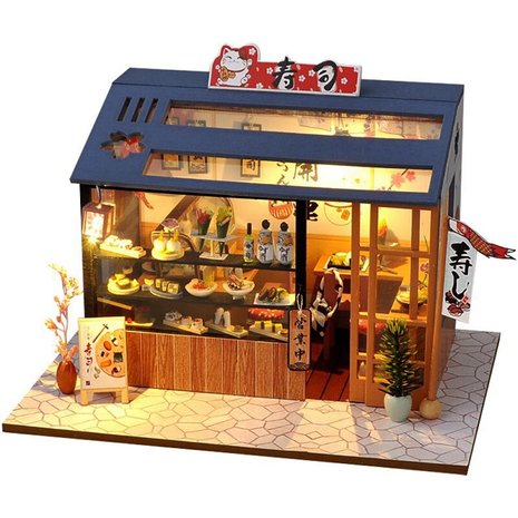 Miniatur-DIY-Haus TD35 Sushi-Shop