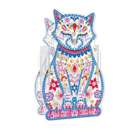 Diamond Painting Bleistiftbox 04 Katze (14cm)