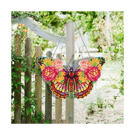 Diamond Painting Hanging Ornament Schmetterling (30cm)