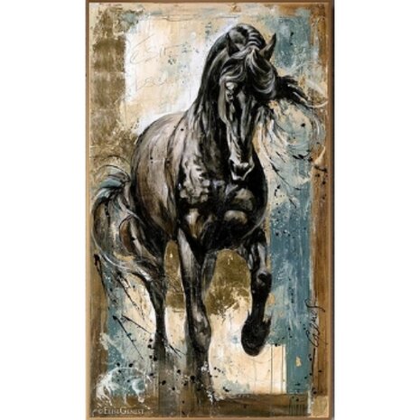 Diamond Painting Running Horse 02 (Größe und Form der Steine ​​nach Wahl)