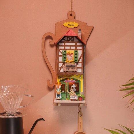 Miniatur-Selbstbauhaus Rolife Lazy Coffee House