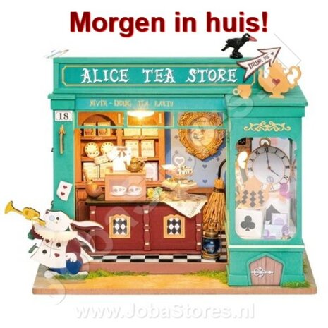 Miniatur-Selbstbauhaus Rolife Alice's Tea Store