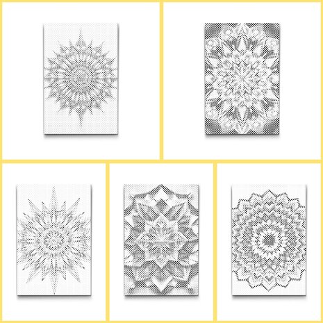 DOT Painting Kleurboek Mandala