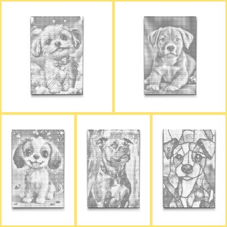 HappyDots DOT Painting Kleurboek Honden