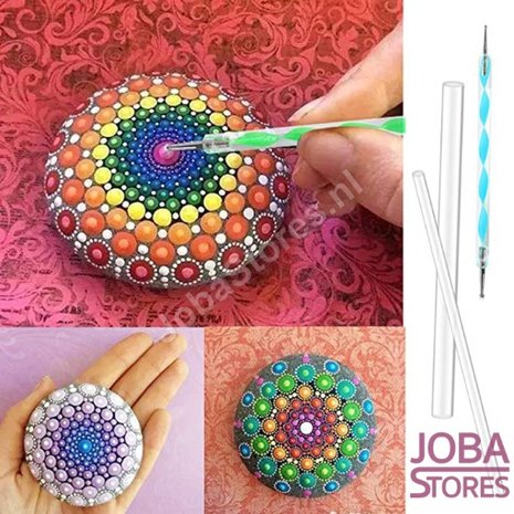 Mandala Dotting Toolset (16 delig)