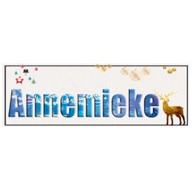 Benutzerdefinierte Diamond Painting Weihnachtsbuchstaben 008 (mit Ihrem eigenen Namen oder Text)