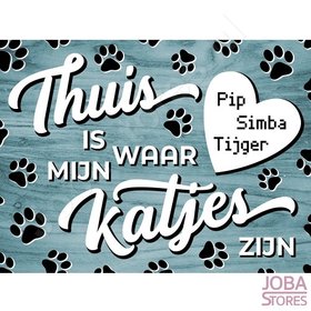 Diamond Painting Custom Kätzchen Blau (30x40cm)