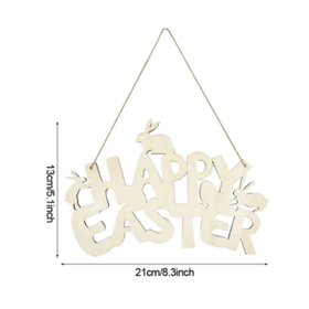 Osteranhänger aus Holz zum selber bemalen / bemalen (21cm)