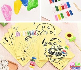 Mega-Rabattpaket Sandzeichnungen XL 30 Stück + XXL 21 Stück