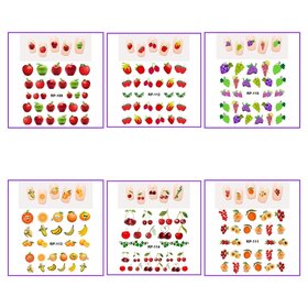 Nagelsticker-Set Fruit 02 (150 Sticker)