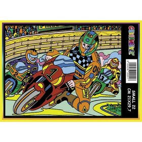 ColorVelvet Velvet Malvorlage klein Nr. 22 ohne Marker (21x29cm)