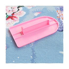 Diamantmalerei-Druckplatte für Strasssteine ​​(Rosa)