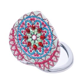 Diamond Painting Schminkspiegel 005 (Herz)