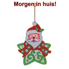 Diamond Painting Hängendes Ornament Santa