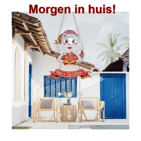 Diamond Painting Ornament zum Aufhängen mit Ketten 08 Weihnachtsmann