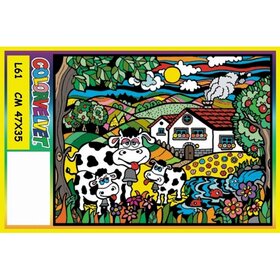 ColorVelvet Velvet Malseite groß Nr. L61 mit Markern (47x35cm)