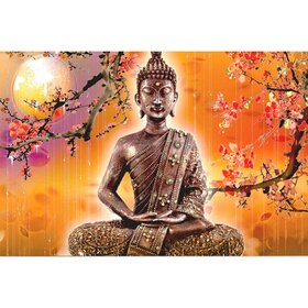 Diamond Painting Buddha Bronze (Größe und Form der Steine ​​nach Wahl)