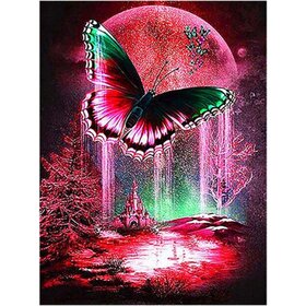 Diamond Painting Bunter Schmetterling 04