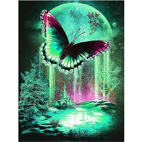 Diamond Painting Bunter Schmetterling 05