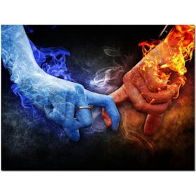 Diamond Painting Zwei Hände