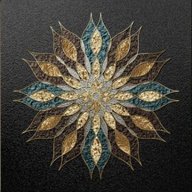 Diamond Painting Blume Abstrakt