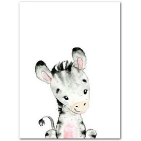 Diamond Painting Cartoon - Baby-Zebra