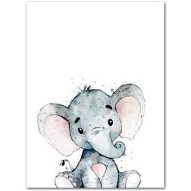 Diamond Painting Cartoon - Baby Elefant