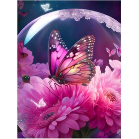 Diamond Painting Funkelnde Schmetterlinge 09