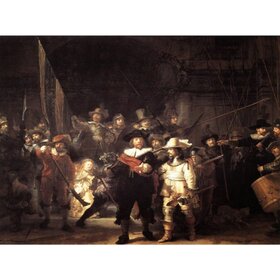 Diamond Painting Rembrandt van Rijn 01 - Die Nachtwache