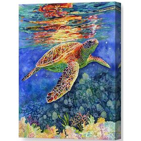 Diamond Painting Schildkröte im Meer