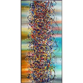 Diamond Painting Abstract - Bunt