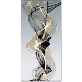 Diamond Painting Abstrakt - Schwarz Gold A