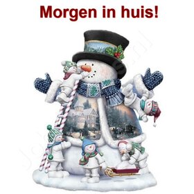 Diamond Painting Schneemann 40x50cm