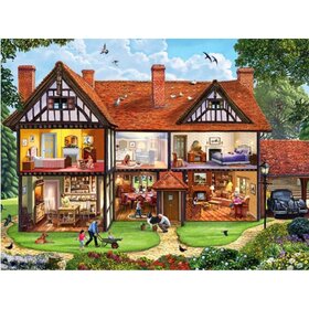 Diamond Painting Einblick Haus 04