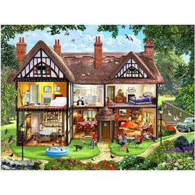 Diamond Painting Einblick Haus 05