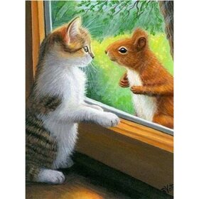 Diamond Painting Niedliche Mäuse 06