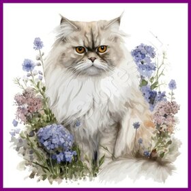 Diamond Painting Katze Persisch 02