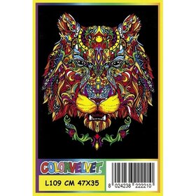 ColorVelvet Samtvorlage groß Nr. L109 ohne Stifte (47x35cm)