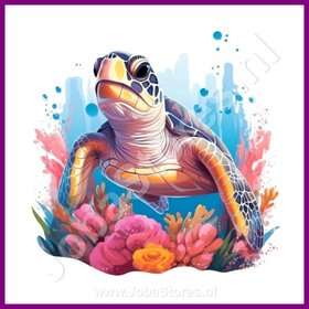 Diamond Painting Süße Schildkröte 02
