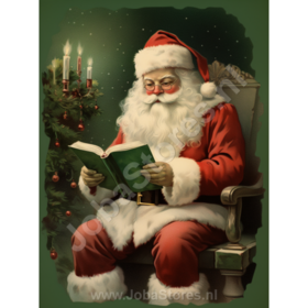 Diamond Painting Vintage Weihnachtsmann 08