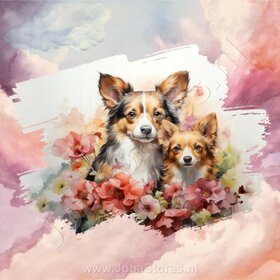 Diamond Painting Aquarell Hund - Chihuahua 01