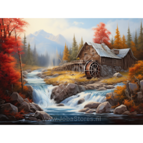 Diamond Painting Landschaft - Bächlein 02