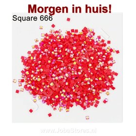 Diamond Painting Spezialsteine ​​Square 666 (20 Gramm / + - 2500 Stück)