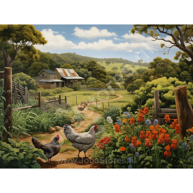 Diamond Painting Bauernhof 03