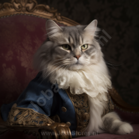 Diamond Painting Aristokratische Katze 02