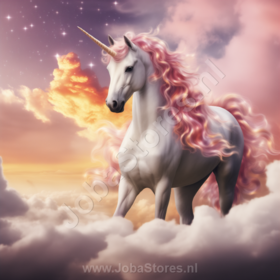 Diamond Painting Einhorn in den Wolken 01